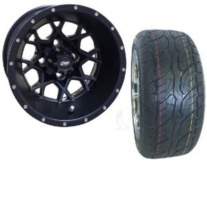 Golf Cart Wheel and Street Tire Combo